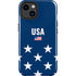 USA Flag Stars iPhone 15 Impact Case